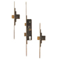 FULLEX Lever Operated Latch & Deadbolt Split Spindle - 2 Dead Bolt - 35/68 - 16mm Faceplate - SL160004 