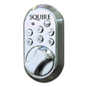 SQUIRE Rim Combi Battery Operated Digital Lock - Polished Chrome - RIM COMBI 