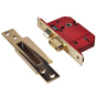 UNION J2200 Strongbolt BS 5 Lever Sashlock - 64mm Polished Lacquered Brass KD Boxed - J2200S 