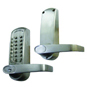 CODELOCKS CL600 Series Digital Lock With Mortice Lock & Cylinder - CL625 With Passage Set - 625BS 