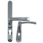 FLEXI UPVC Lever Door Furniture - 59mm - 92mm Centres Chrome - L17146 