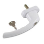 HOPPE UPVC Espag Handle Inline 0710S/U26 - White - 0710S/U26 