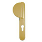 HOPPE UPVC Lever / Fixed Pad Door Furniture 554/3360N - 92mm Centres Gold - 554/3360N/1710 