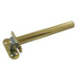 FRISCO 3003BFR Concealed Door Closer - Radius Plate Brass - 3003BFR 