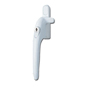 SECURISTYLE Virage Offset Espag Handle - 21mm Left Hand - White - CB21WHL 