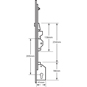 FULLEX Pin On Frame 2 Point Patio Lock - Mark 1 - 18.75mm 2 Point - PD0071 