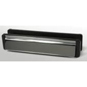 FAB & FIX Nu-Mail UPVC Letter Box 40-80 - 310mm Wide - Chrome - 3C200 