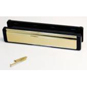 FAB & FIX Nu-Mail UPVC Letter Box 20-40 - 310mm Wide - Gold - 3C205 
