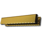 SLIM MASTER UPVC Letter Box 36-70 - 316mm Wide - Gold - 110353 