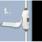 EXIDOR 523 3 Point Horizontal Pullman UPVC Door Panic Bolt - Pad - White - 513-P/UD (Pad) 