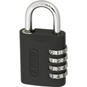 ABUS 158KC Series Combination Open Shackle Padlock With Key Over-Ride - 45mm (MK - AP050) - 158KC/45 AP050 