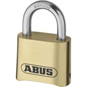ABUS 180IB Series Brass Combination Open Stainless Steel Shackle Padlock - 53mm Visi - 180IB/50 C 