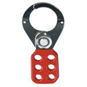 ABUS 700 Series Lock Off Hasp - 1" Red - 701 Lock Off Hasp 1 Red 