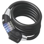 ABUS 1400 Series Raydo Illuminated Combination Cable Lock - 12mm X 185cm - 1400/185 