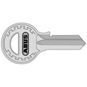 ABUS Key Blank 84/40 R To Suit T84MB/40 - 84/40 R - Key Blank - 84/40 R 