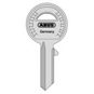 ABUS Key Blank RH4 To Suit 23/60, 24IB/50, 24IB60, 41/30 & 41/45 (all Old 41 Series) - Right Han - Key Blank - RH4 