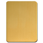 SOUBER TOOLS EE4 Self-Adhesive Repair Plate - Polished Brass - EE4/PB 