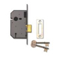 UNION 2157 3 Lever Deadlock - 64mm Polished Lacquered Brass KD - 2157 