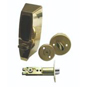 KABA 7100 Series 7104 Digital Lock Mortice Deadlatch - Polished Brass - 7104-03 