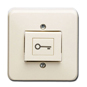 Eff Eff 1010 White Momentary Exit Button - 1010 - 1010 