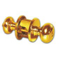 Weiser NA350 Troy Entrance Knobset - Polished Brass KD Boxed - NA530DL T 3 PB 