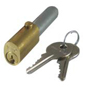 Viro 3331 & 3332 Oval Bullet Lock - 45mm Polished Brass KA - 3331 