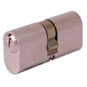 EVVA A5 ODZ Double Oval Cylinder - 2 Bitted - 62mm - 31/31 Nickel Plated 1 Bit - A5 ODZ 31/31 1B 