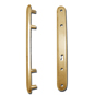 KICKSTOP 9601 300mm Lock Guard - Polished Brass UK - 9601UKPB 