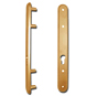 KICKSTOP 9601 300mm Lock Guard - Polished Brass Euro - 9601EUPB 