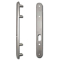 KICKSTOP 9601 300mm Lock Guard - Satin Chrome Oval - 9601OVSC 