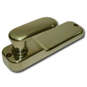 CODELOCKS Back Plate To Suit CL100 & CL200 Series No Holdback - Polished Brass - B2250 