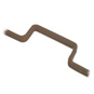 KICKSTOP 9606, 9608 & 9609 16mm London Door Bar - 1980mm Brown Standard Staple - 9609BRN 