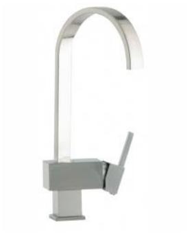 Astracast Indus Single Lever Monobloc Brushed Steel - SUPRG64979 - SOLD-OUT!! 