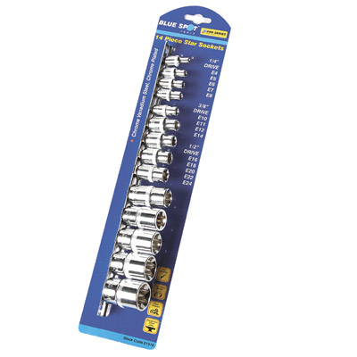 14PCE TORX SOCKETS - 01516