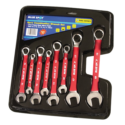 8PCE SOFT GRIP METRIC SPANNER SET - 04109