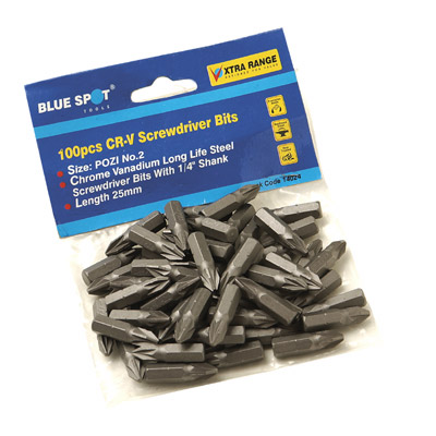 100PCE NO2 POZI POWER BITS - 14024