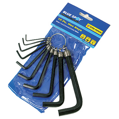 10PCE HEX KEY SET - 15311