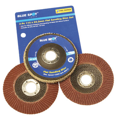 3PCE 4 1/2 FLAT SANDING DISC - 19642