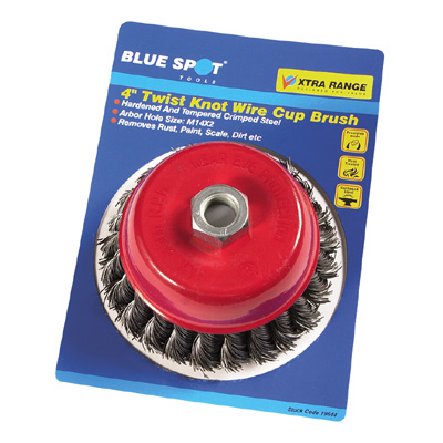 4 INCH TWIST WIRE WHEEL - 19644