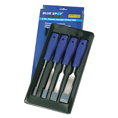 4 PCE WOOD CHISEL SET - 28124