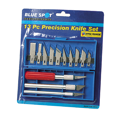 13PCE HOBBY KNIFE SET - 29610