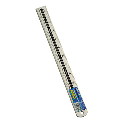 XTRA RANGE 12 INCH ALUMINIUM RULER - 33932