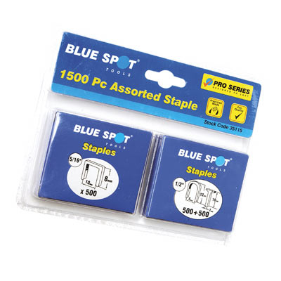 1500PCE ASSORTED STAPLE - 35115