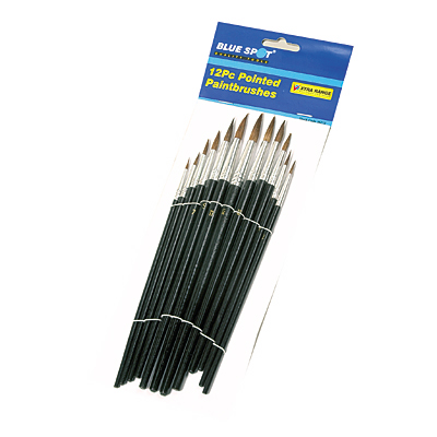 12PCE PAINT BRUSH SET - 36210