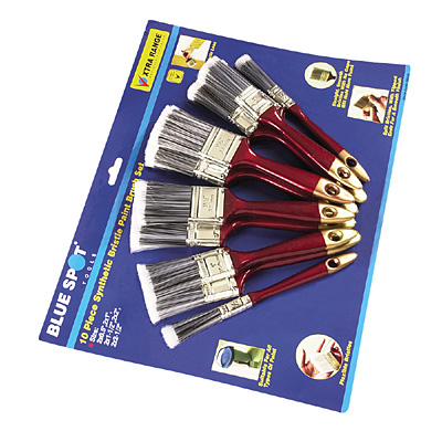 10PCE PAINT BRUSH SET FAN TYPE - 36248