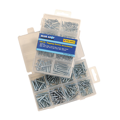 180PC TAPPING SCREWS - 40007