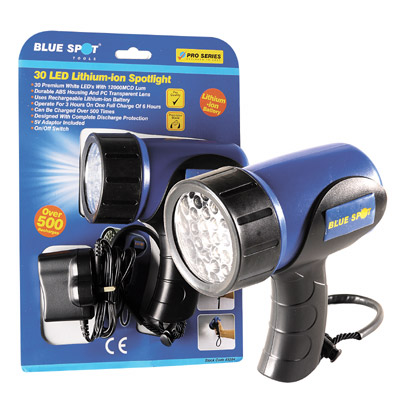 30 LED LITHIUM ION SPOTLIGHT - 65204