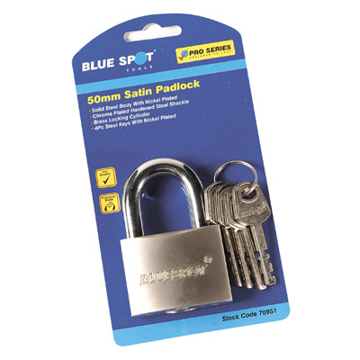 50MM PADLOCK WITH FOUR KEYS - 70951