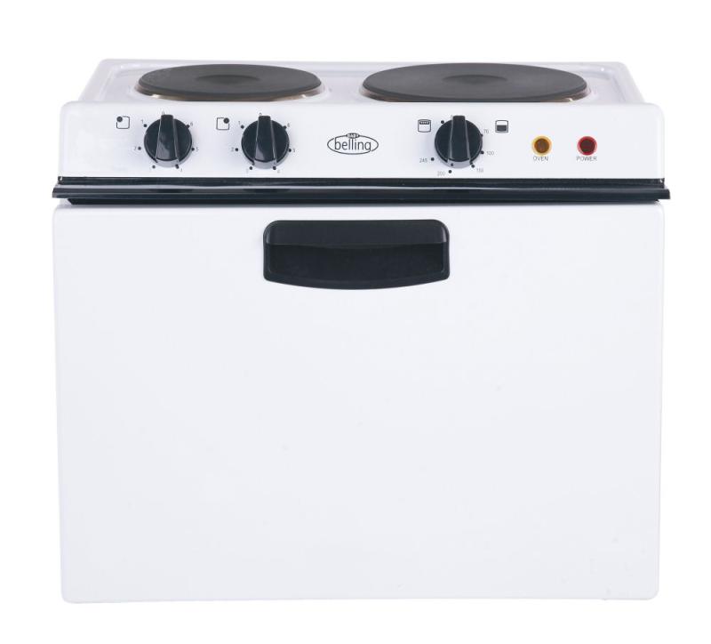 Belling Table Top Oven/hob/grill White BABY BELLING 121R WHITE