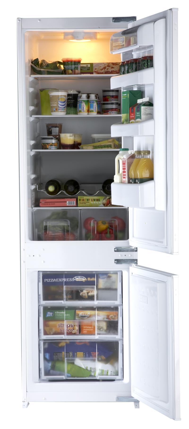 Belling Built Under Integrated Larder Fridge White BE813 COLLE